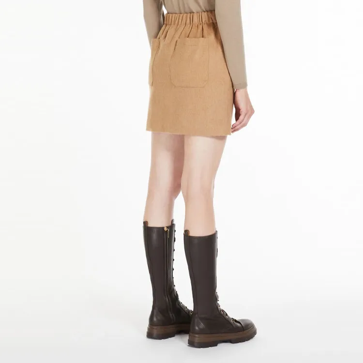 MaxMara Casual Short Skirts Women's Camel-3