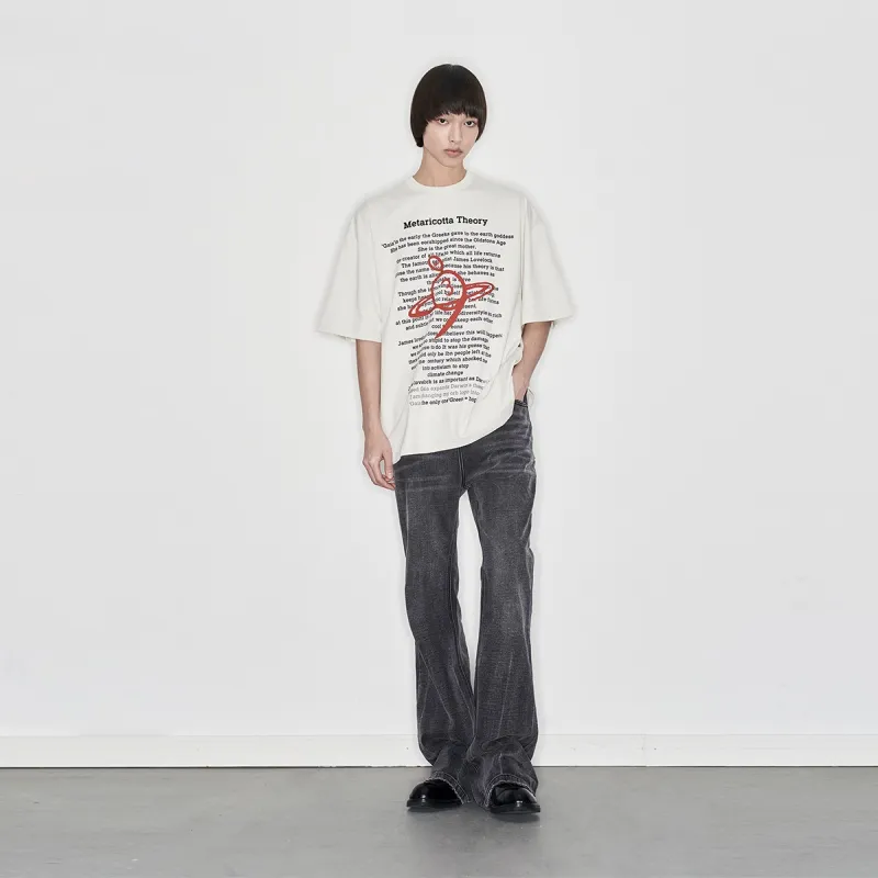 METARICOTTA Short-Sleeved T-Shirts Unisex-2