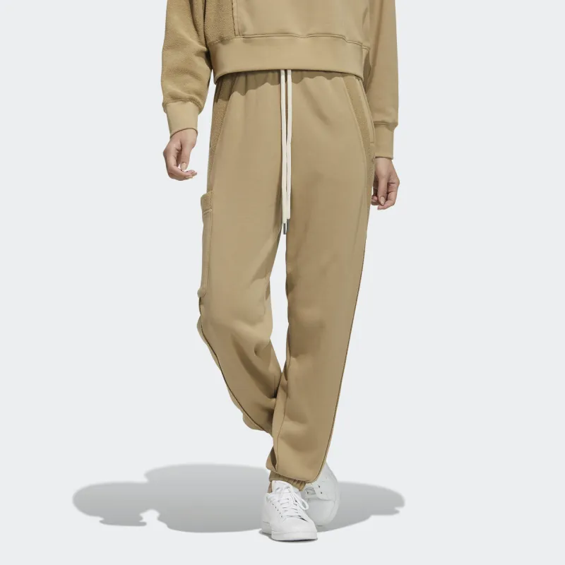 Adidas Originals Knitted Sweatpants Women's Earth Yellow-1