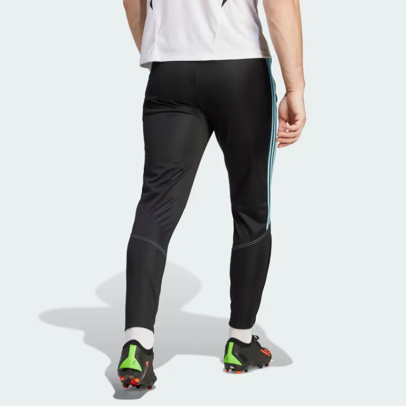 Adidas Knitted Sweatpants Men Blue Stripes Black-2