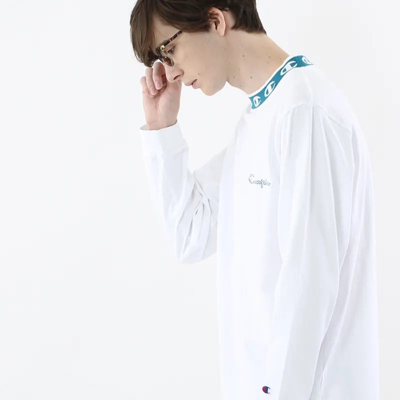 Champion T Shirt Japan Version Unisex White-3