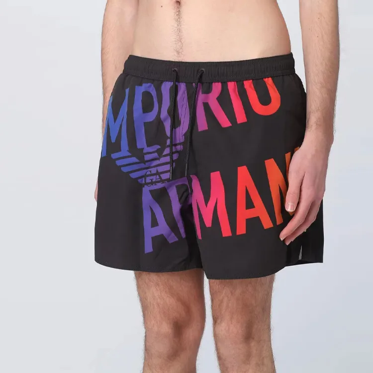 EMPORIO ARMANI SS23 Casual Shorts Men's Black-2