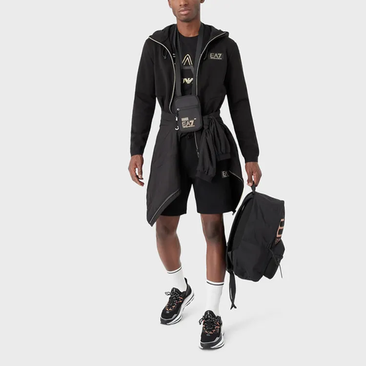EMPORIO ARMANI T Shirt Men's Black Gold-3