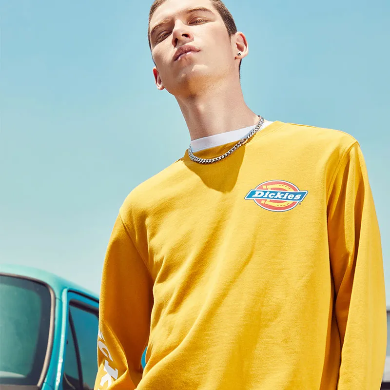 Dickies Sweatshirts Unisex Ginger Yellow-6