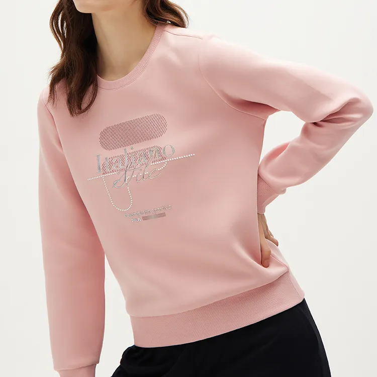 FILA Sweatshirts Women's Delicate Pink-5