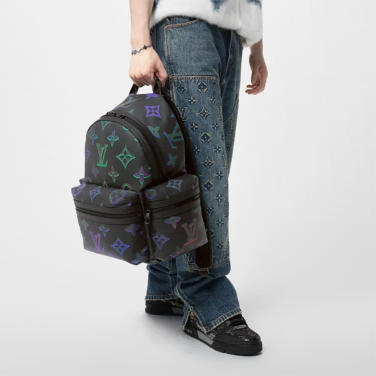 LOUIS VUITTON Backpack Comet Black Borealis-7