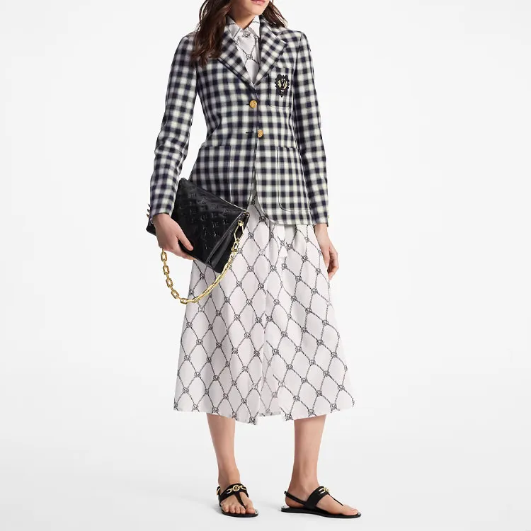 LOUIS VUITTON SS23 Business Suit Coat Women's Black-1