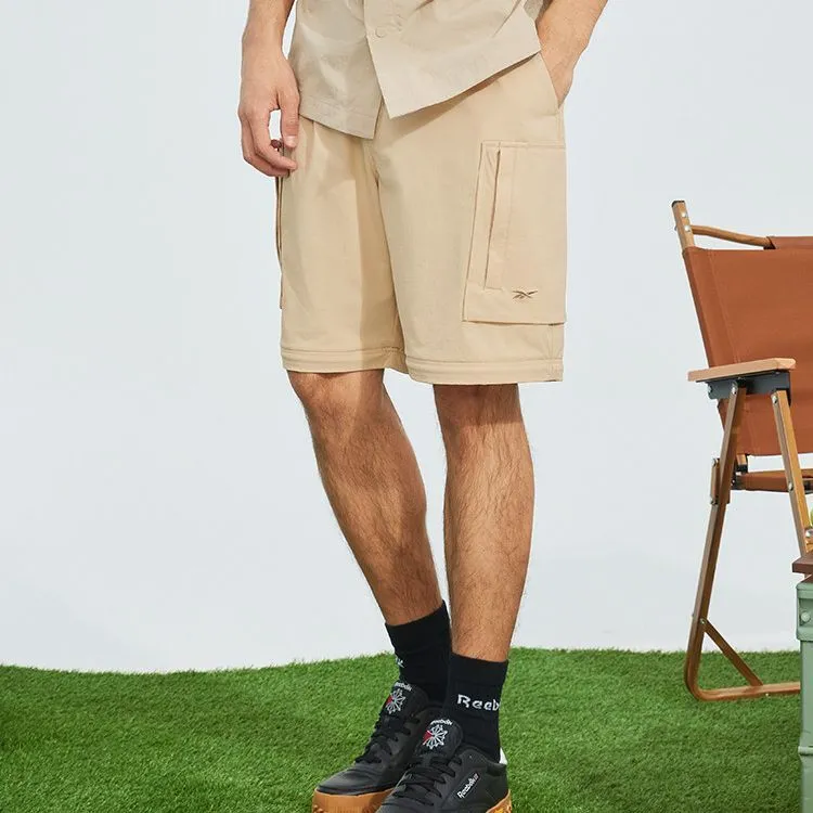 Reebok Casual Pants Men Light Khaki-1