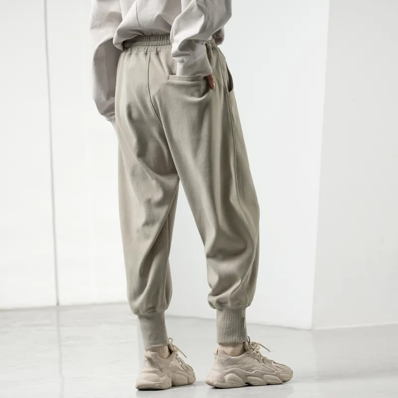 Bodydream Knitted Sweatpants With Regular Fleece Lining Unisex-16