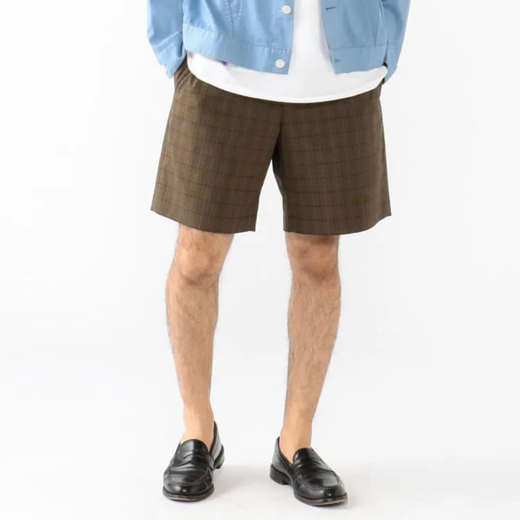 Beams Casual Shorts Men Brown-2