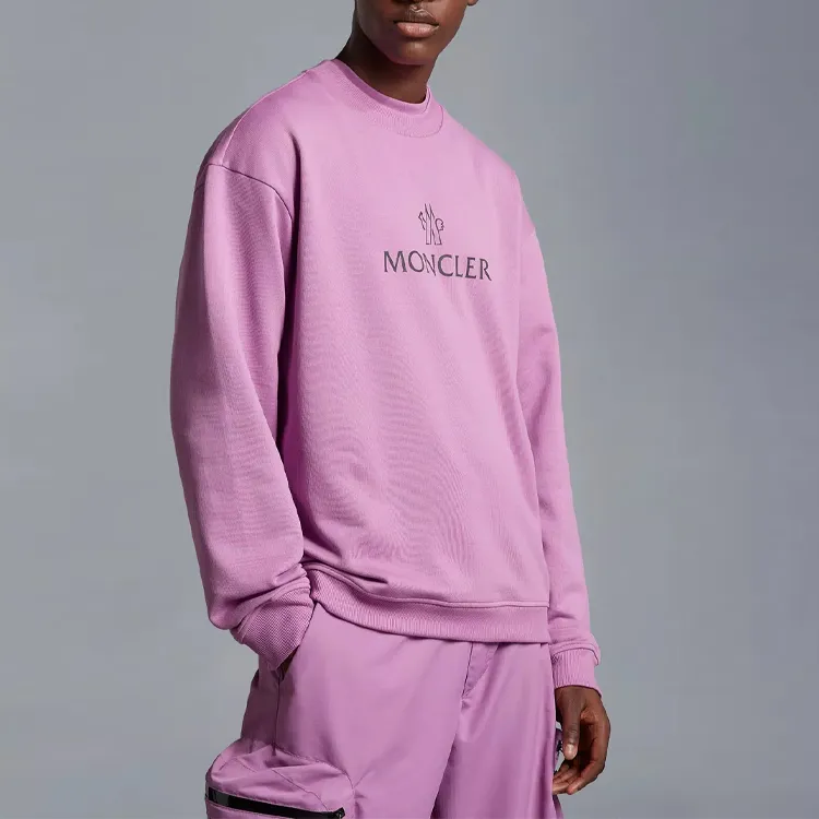 Moncler Sweatshirts Men Lilac-3