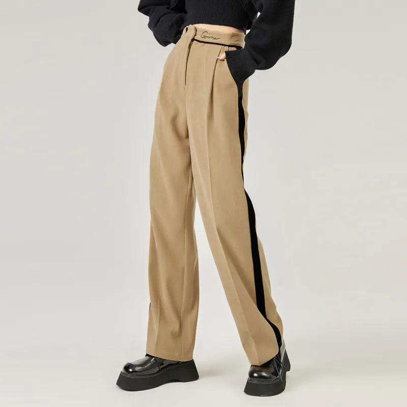 LA CRAWFISH Casual Pants Women's Camel-3