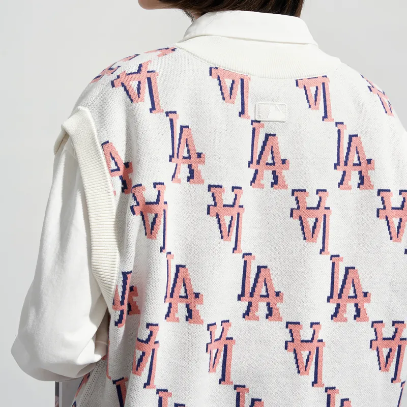 MLB Vests Unisex Cream-6