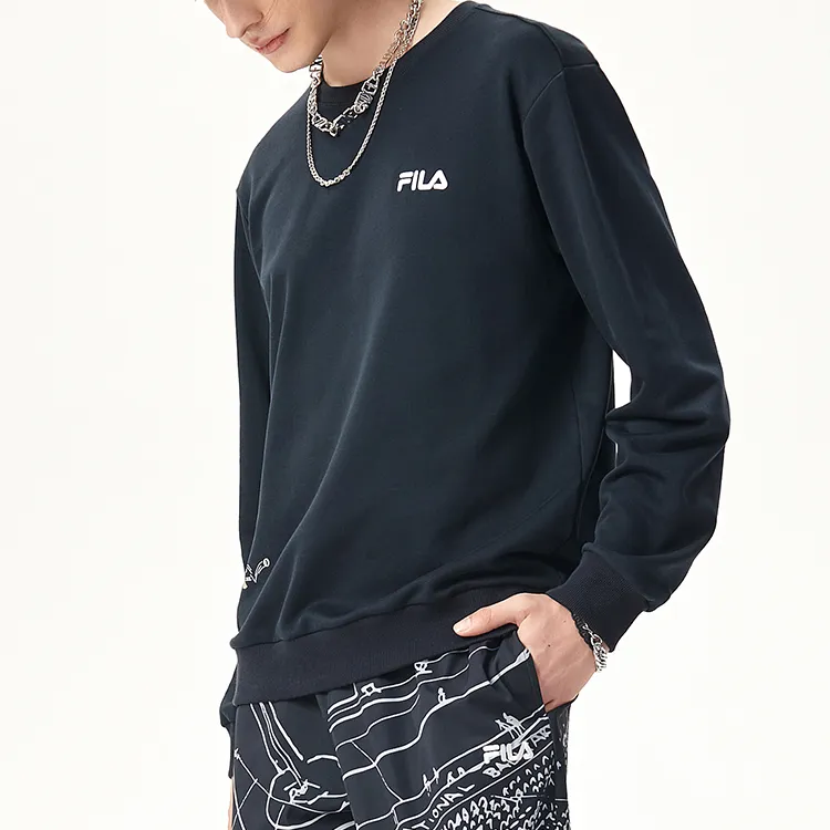 FILA FUSION BASKERBALL Sweatshirts Men Pitch Black-5