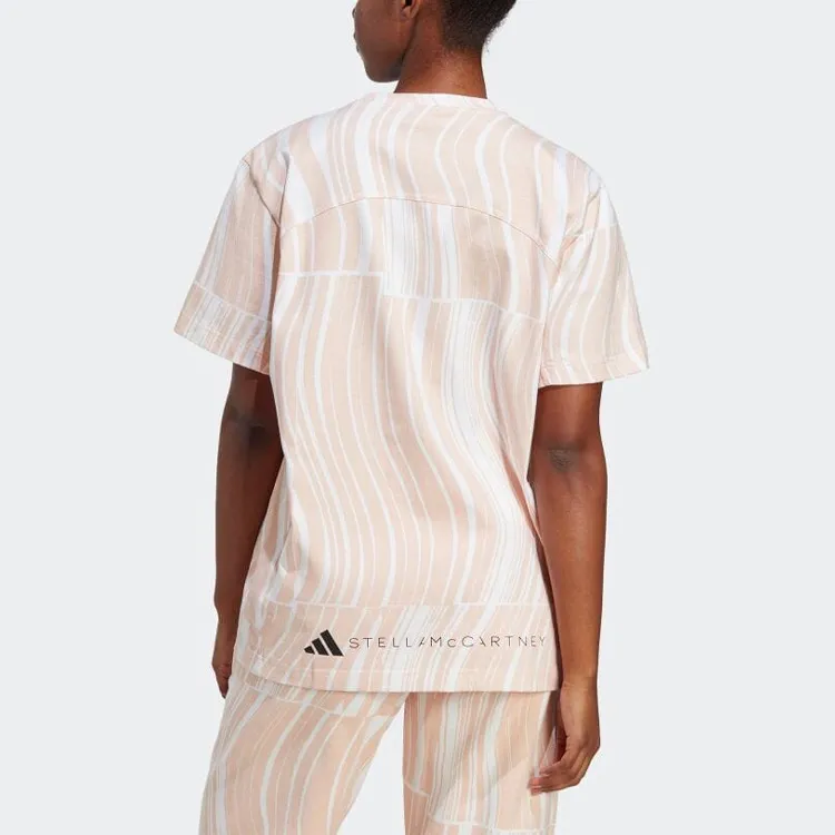 Stella Mccartney X Adidas T Shirts Women's Pink Brush-3
