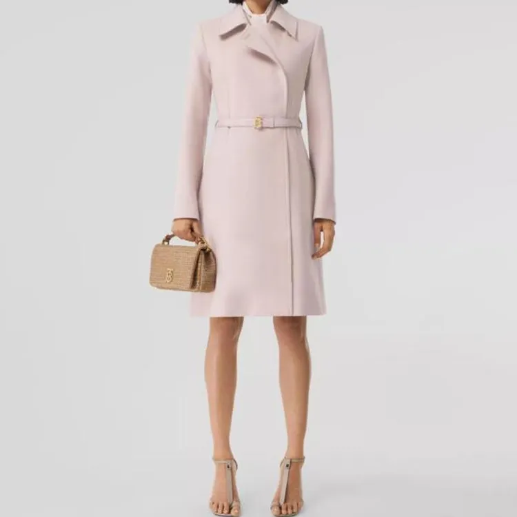 Burberry Velvet Jackets Women's Pink-1