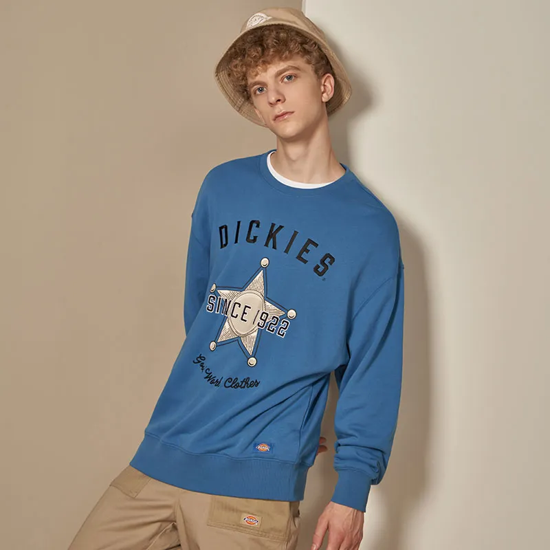 Dickies Sweatshirts Unisex Tile Varata Blue-4