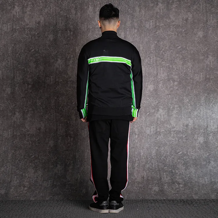 GCDS Jackets Men Black Green-4