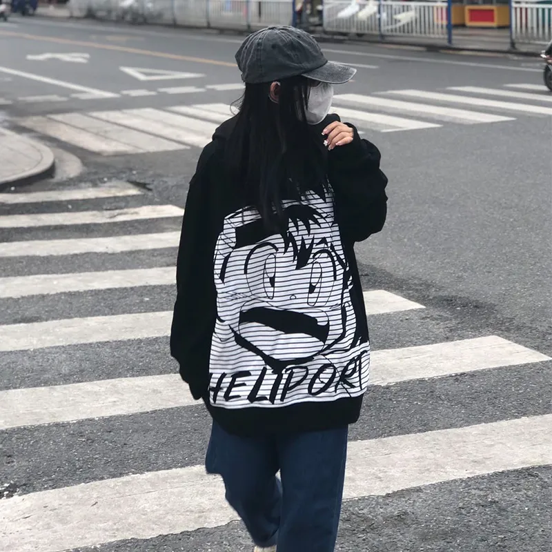 HELIPORT Sweatshirt Fall Unisex Black-5