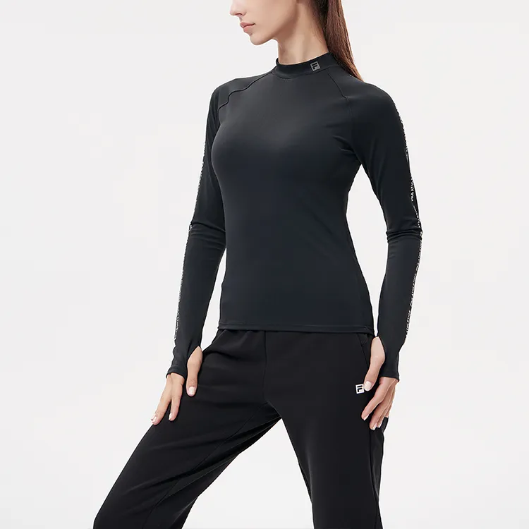 FILA Raglan Sleeve T-Shirt Women's Pitch Black-5