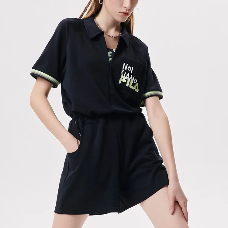 FILA FUSION Cargo Shorts Women's Pitch Black-4