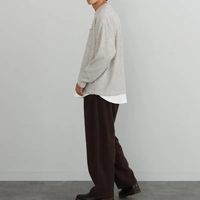 Beams T Shirts Men Gray-6