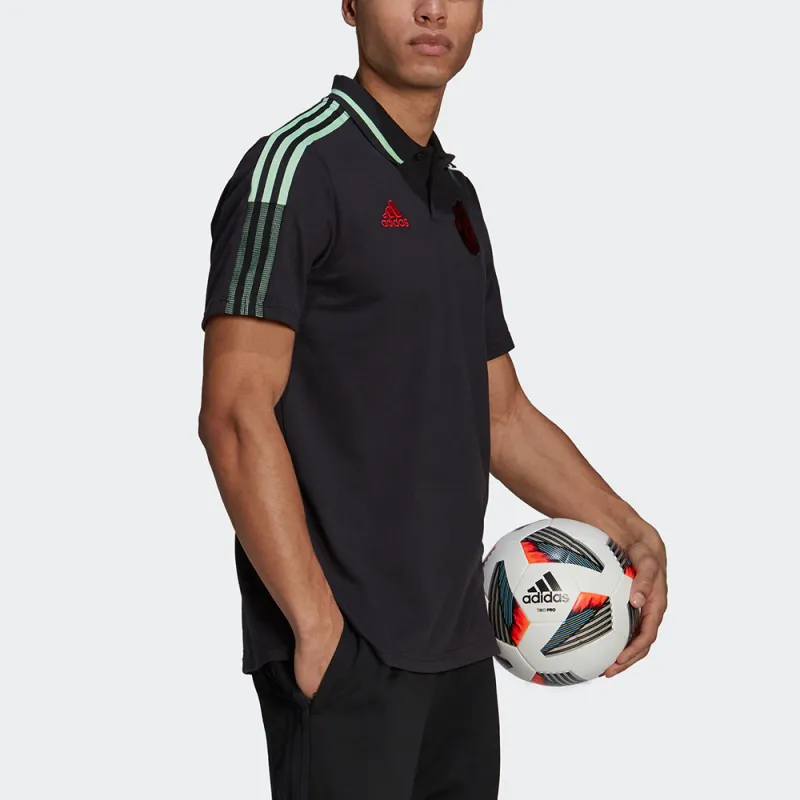 Adidas MANCHESTER UNITED THEATRE OF DREAMS Polo Shirts Men Black-3