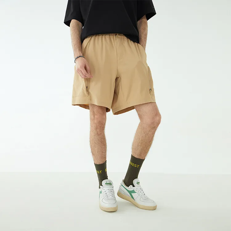 Diadora Fitted Shorts Men's Khaki-5