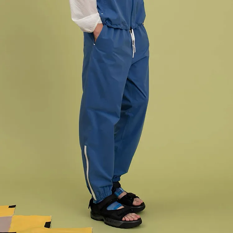 FILA 3.1 Phillip Lim Collaboration Collection Knitted Sports Pants Men's Dark Clear Blue-2