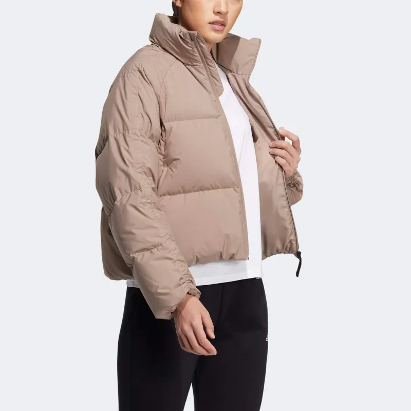 Adidas Down Jacket Women's Coffee-3