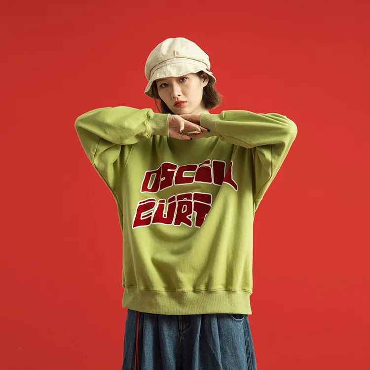 OSCill Crew Neck Loose Fit Regular Sweatshirt Unisex-6