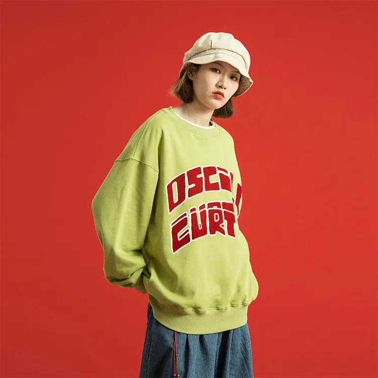 OSCill Crew Neck Loose Fit Regular Sweatshirt Unisex-5
