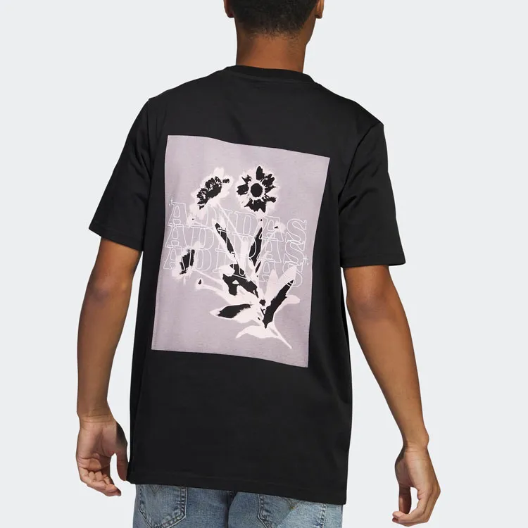 Adidas T-Shirts Men Black-2