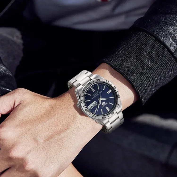 SEIKO Automatic Mechanical Movement Watch Unisex Blue Dial SNKD99K1-6