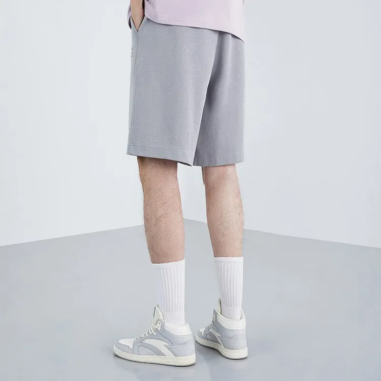 ANTA Life Collection Casual Shorts Men Metallic Gray-3