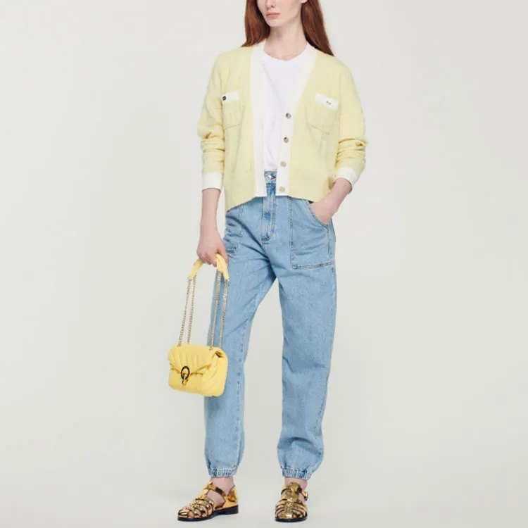 Sandro Knitwear Women's Yellow-1