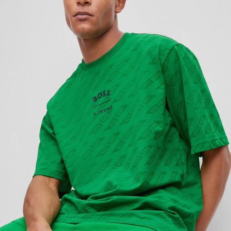 HUGO BOSS HUGO BOSS X AJBXNG SS23 T-Shirts Men Green-3