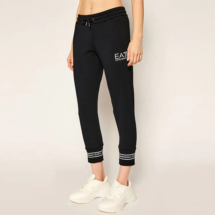 EMPORIO ARMANI EA7 Casual Pants Women's White Black-4