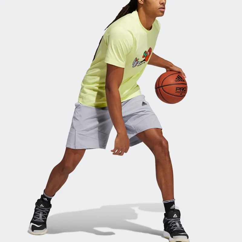 Adidas T-Shirts Men Lemon-1