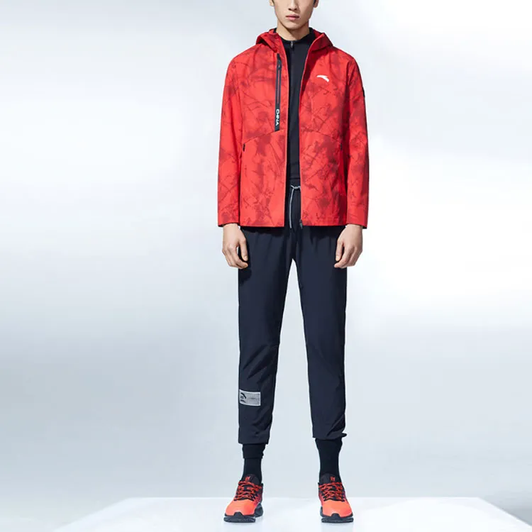 Anta Variety Training Collection Jacket Men's Classic Red-1