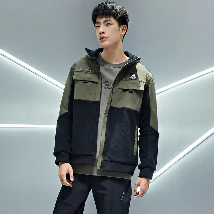 Kappa Colorblock Hooded Puffer Jacket Men's-7