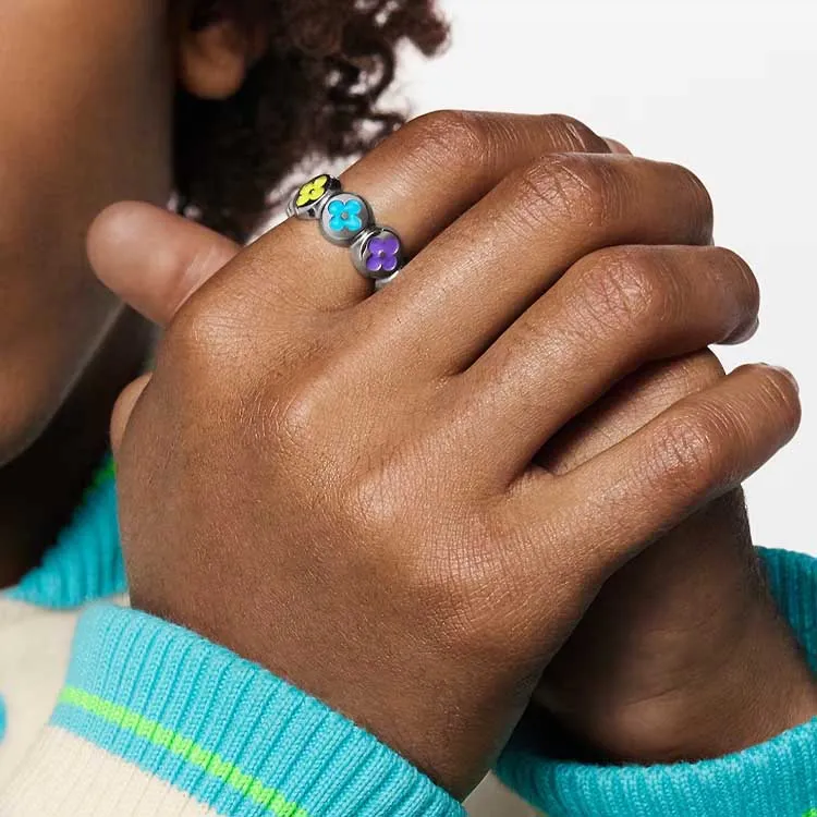 LOUIS VUITTON Mng Party Set Of 2 Rings-6