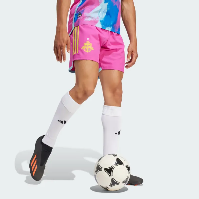 Adidas Toronto FC Soccer Bottoms Men Fuchsia-3