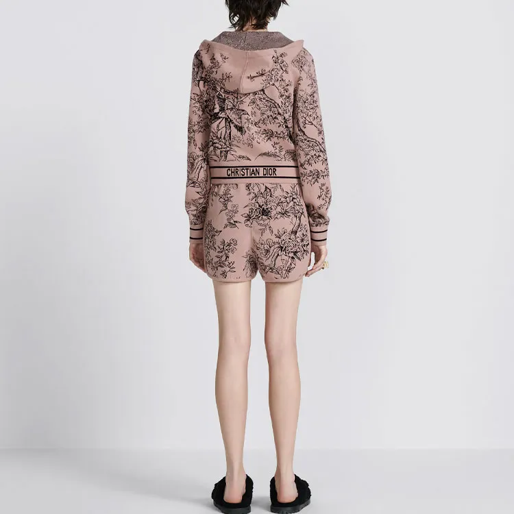 DIOR Cashmere Sweaters Women's Rose Pink-2