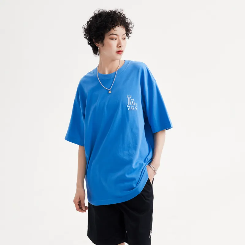 MLB Los Angeles Dodgers T Shirts Unisex Blue-4