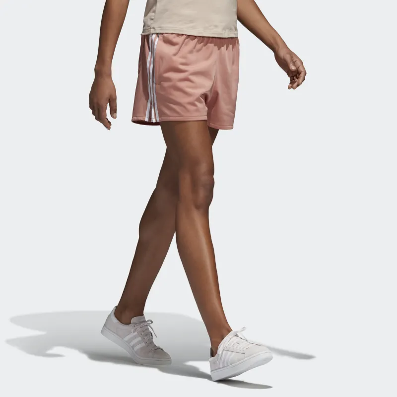 Adidas Originals 3 Stripes Casual Shorts Women's Pink-4