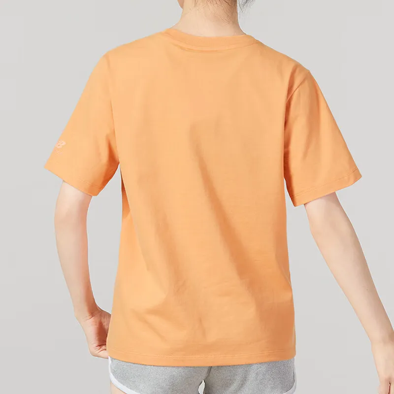 New Balance T Shirt Women's Orange-2