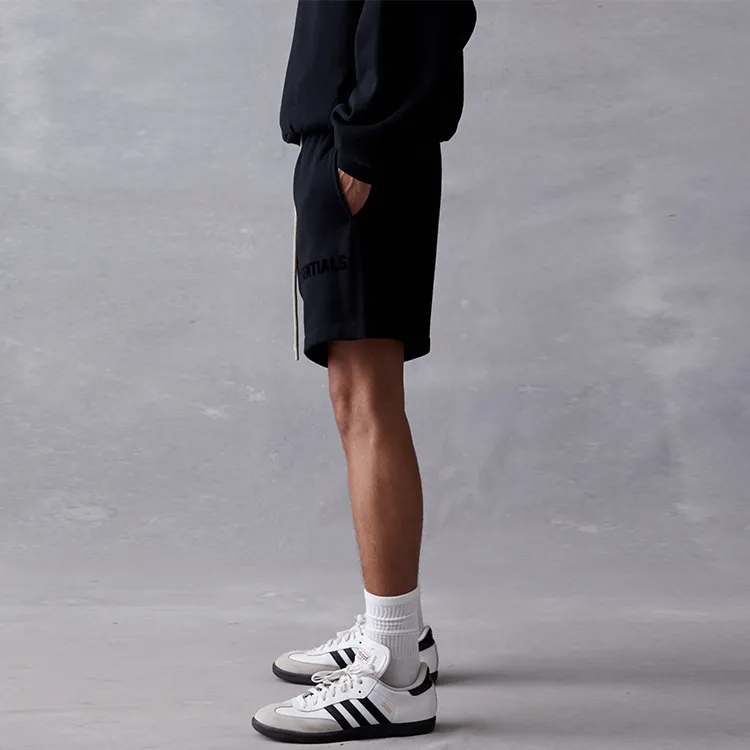 Fear Of God Essentials Cream Drawstring Sweatshort-4