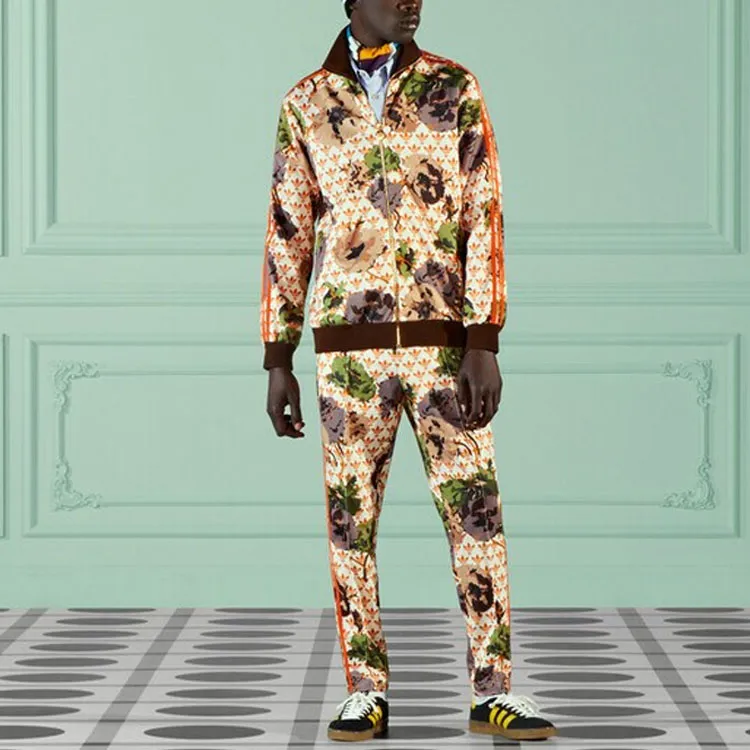 Adidas X GUCCI Jackets Men Orange-1