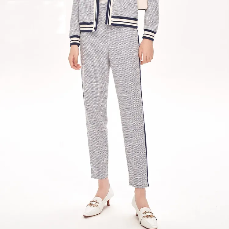 XII BASKET Casual Pants Women's Light Blue-2